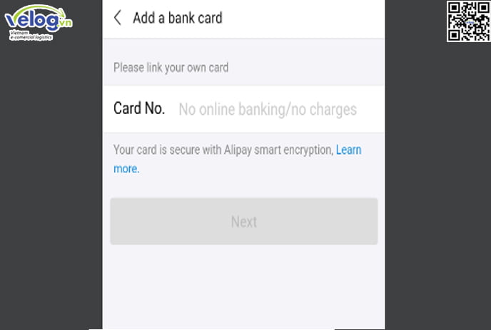Hướng dẫn cách xác thực tài khoản Alipay để gửi uỷ quyền thanh toán hộ 11 alipay10