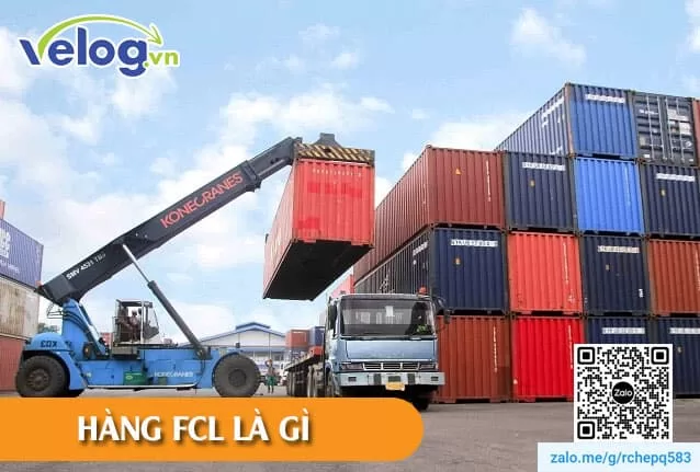   Hàng FCL - vận chuyển hàng hóa